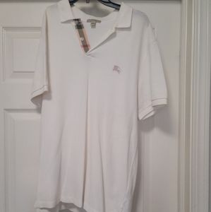 Mens Authentic Burberry Polo